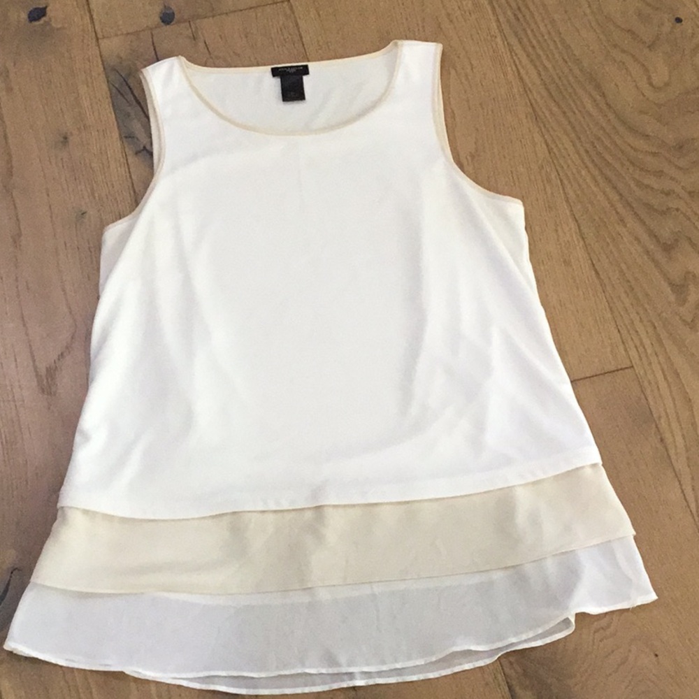 Dressy neutral tank PETITE!